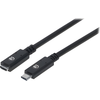 Image de MANHATTAN USB3.1 Kabel 10Gbit/s C-Stecker auf C-Buchse 0,5m