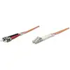 Image de Intellinet 1.0m LC-ST M/M câble InfiniBand et à fibres optiques 1 m Orange - Neuf