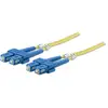 Image de Intellinet 470612 câble InfiniBand et à fibres optiques 2 m SC Jaune - Neuf