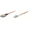 Image de Intellinet 2m LC/SC câble InfiniBand et à fibres optiques Orange - Neuf