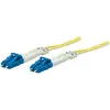 Image de Intellinet 471893 câble InfiniBand et à fibres optiques 3 m LC Jaune - Neuf