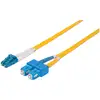 Image de Intellinet 473729 câble InfiniBand et à fibres optiques 5 m LC SC Jaune - Neuf