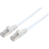 Image de INTELLINET Câble patch RJ45 S/FTP Cat6 3,0m LSOH leviers. blanc