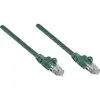 Image de Intellinet - 739887 Rj45 Câble Réseau, Câble Patch Cat 6 S/ftp 1.50 M Vert Feuille De Blindage, Blindage Par Tresse, Sans Halogène 1 Pc(s) X051551