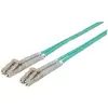 Image de Intellinet 750066 câble InfiniBand et à fibres optiques 3 m LC Couleur aqua - Neuf