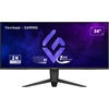 Image de Viewsonic VX Series VX3480-2K-PRO écran plat de PC 86,4 cm (34 ) 3440 x 1440 pixels UltraWide Quad HD LED Noir - Neuf