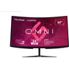 Image de Moniteur LED ViewSonic Gaming VX3218C-2K, 165Hz, QHD, Display Port, HDMI, Courbé, Noir