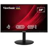 Image de ViewSonic VG2409-MHDU-2 Moniteur IPS sans Cadre FHD 100 Hz de 24 Pouces avec hub USB-C, HDMI, DisplayPort in/Out, USB, Support Ergonomique pour la Maison et Le Bureau en occasion ou reconditionné