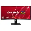 Image de Moniteur incurvé ViewSonic VA3420C-2 de 34 pouces, résolution UWQHD, 120 Hz, USB-C 96W, KVM, HDMI, DisplayPort, réglable en hauteur