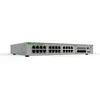 Image de Allied Telesis CentreCOM AT-GS970M/18PS - Commutateur - L3 - géré - 16 x 10/100/1000 (PoE+) + 2 x SFP (mini-GBIC) (Uplink) - Bureau, rackable - PoE+ (247 W)