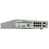 Image de Allied Telesis CentreCOM AT-GS970M/10PS - Commutateur - L3 - géré - 8 x 10/100/1000 (PoE+) + 2 x SFP (mini-GBIC) (Uplink) - Desktop - PoE+ (124 W)