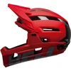 Image de Casque Bell Super Air R Spherical - intégral, rouge-gris mat - Taille L (58-62 cm)