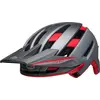 Image de BELL Casque fullface SUPER AIR R SPHERICAL gris mat/rouge : L Taille : L
