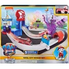 Image de Coffret de jeu Spin Master PAW Patrol True Metal Total City Rescue, inspiré du film, avec 3 missions de sauvetage, à partir de 3 ans, compatible avec les véhicules à l'échelle 1:55, coffret de véhicules et de rails, 3 ans, multicolore