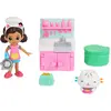 Image de Gabby's Dollhouse , Lunch and Munch Kitchen set avec 2 personnages, accessoires et meubles, jouet pour enfants à partir de 3 ans