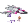 Image de Paw Patrol : le film de cinéma Mighty, le jet de super-héros de luxe de Skye y compris la figurine (argent/rose)
