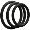 Image de Doc Johnson - OptiMALE Set de 3 Anneaux Pénien Fins - Noir