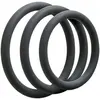 Image de Doc Johnson - OptiMALE 3 C-Ring Set Fin - Gris