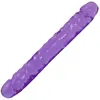 Image de Doc Johnson - Crystal Jellies Jr. Double Dong - Violet