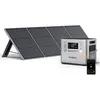 Image de Générateur Solaire Portable - Aferiy - 2048wh - 2400w - Panneau Pliable 200w - Ups, Contrôle Via Appli