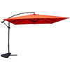 Image de Concept-usine - Parasol Carré Solenzara Terracotta 3x3 Mètres Solenzara
