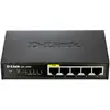 Image de D-Link DES-1005P Non-géré L2 Fast Ethernet (10/100) Connexion Ethernet, supportant l'alimentation via ce port (PoE) Noir - Neuf