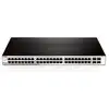 Image de Switch Internet 52 Ports (48 Ports Gigabit Poe 10/100/1000 Mbps + 4 Ports Combo Sfp) Commutateur Rackable 1u Noir D-link