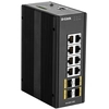 Image de D-Link DIS?300G?12SW Géré L2 Gigabit Ethernet (10/100/1000) Noir - Neuf