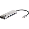 Image de D-Link DUB-M520 station d'accueil Avec fil Thunderbolt 3 Aluminium, Noir