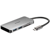 Image de D-Link DUB-M610 station d'accueil Avec fil USB 3.2 Gen 1 (3.1 Gen 1) Type-C Aluminium - Neuf