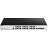 Image de D-Link DGS-1210-28P/ME/E commutateur réseau Géré L2/L3 Gigabit Ethernet (10/100/1000) Connexion Ethernet, supportant l'alimentation via ce port (PoE) 1U - Neuf