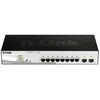 Image de D-Link DGS-1210-10P Géré L2 Gigabit Ethernet (10/100/1000) Connexion Ethernet, supportant l'alimentation via ce port (PoE) 1U Noir - Neuf