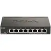 Image de D-Link DGS-1100-08PV2 Géré L2/L3 Gigabit Ethernet (10/100/1000) Connexion Ethernet, supportant l'alimentation via ce port (PoE) Noir - Neuf