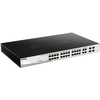 Image de D-Link DGS-1210-24P Géré L2 Gigabit Ethernet (10/100/1000) Connexion Ethernet, supportant l'alimentation via ce port (PoE) Noir - Neuf