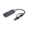 Image de D-Link DUB-2315 Adaptateur USB vers 2.5G, USB-C/USB, Wake-On-LAN