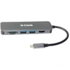 Image de D-Link DUB-2327 6-in-1 USB-C Hub mit HDMI/USB-PD/SD-Reader retail