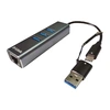 Image de D-Link DUB-2332 USB-C nach 1000MBit Adapter mit USB-Hub retail