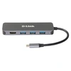 Image de D-Link DUB-2333 D-Link DUB-2333 5-in-1 Hub USB-C avec HDMI/USB-PD retail