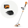 Image de Stihl Fa11-011-5710 Coupe-bordure Fsa 50 36 V Tête Autocut C 3-2 Diamètre 280 Mm Batterie Ak 10 Chargeur Al 101 Tube Ajustable