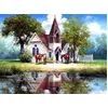 Image de SunsOut Puzzle Église de village reflet - 1000 pièces Puzzle