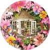 Image de Puzzle SunsOut Garden Shed in Flower - 500 pièces carton