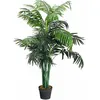 Image de Costway - Plante Artificielle Déco. Interieur Palmier Aréca Avec Pot Vert Arbre/ Fleur Artificielle Pour Décoration Extérieur - H 110 Cm