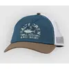 Image de Salty Crew Stamped Trucker Casquette bleu Uni