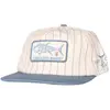 Image de Casquette Snapback Salty Crew Fish Market blanche pour homme, taille unique