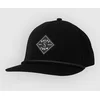 Image de Salty Crew Long Range Snapback Casquette noir Uni
