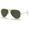 Image de Ray - Ban Unisex Ray - Ban RB3025 AVIATOR 001 Lunettes de soleil Métal Or G15 Pilote Normale