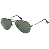 Image de RAY-BAN Lunettes de Soleil Aviator Classic RB3025 Noir Mixte - Neuf