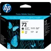 Image de HP 72 Black matte + Yellow DJ Printhead, C9384A