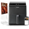 Image de Cosori Dual Blaze Unique 6,4 L Autonome 1750 W Friteuse d'air chaud Noir - Neuf