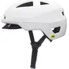 Image de Casque de vélo ajustable Bern Major MIPS® urban avec visière blanc M